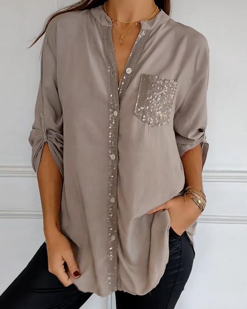 Marise - Elegante blusa de algodón