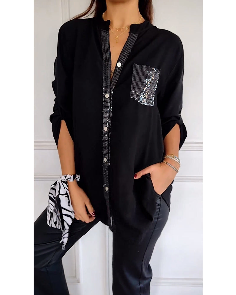 Marise - Elegante blusa de algodón