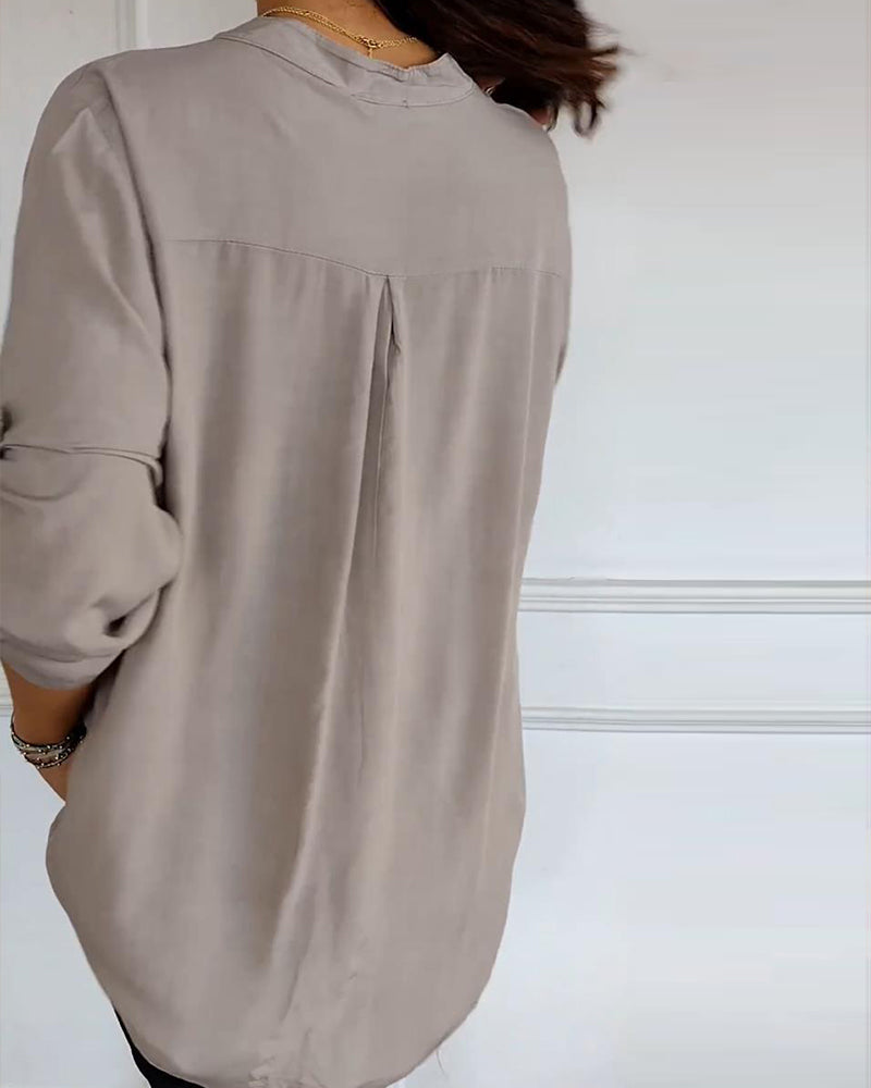 Marise - Elegante blusa de algodón