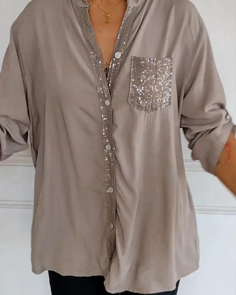 Marise - Elegante blusa de algodón