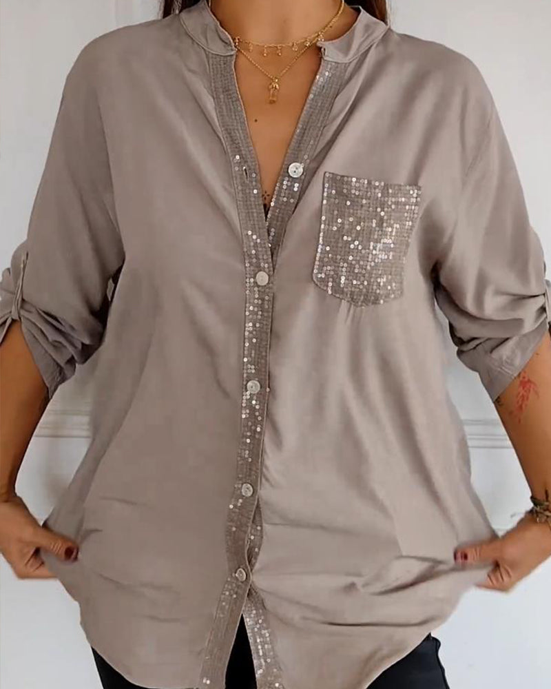 Marise - Elegante blusa de algodón