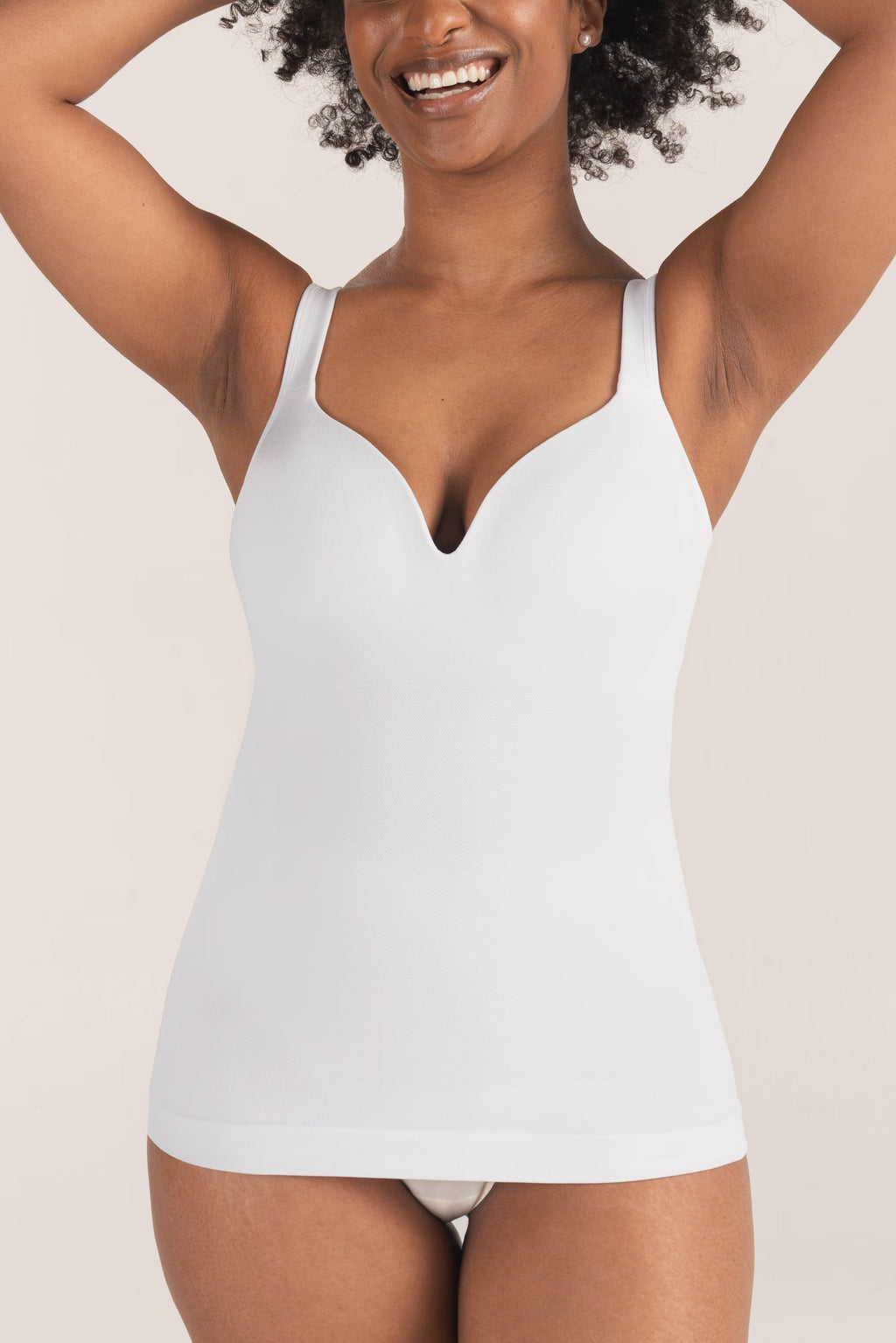 Noelia – Camiseta moldeadora con sujetador incorporado