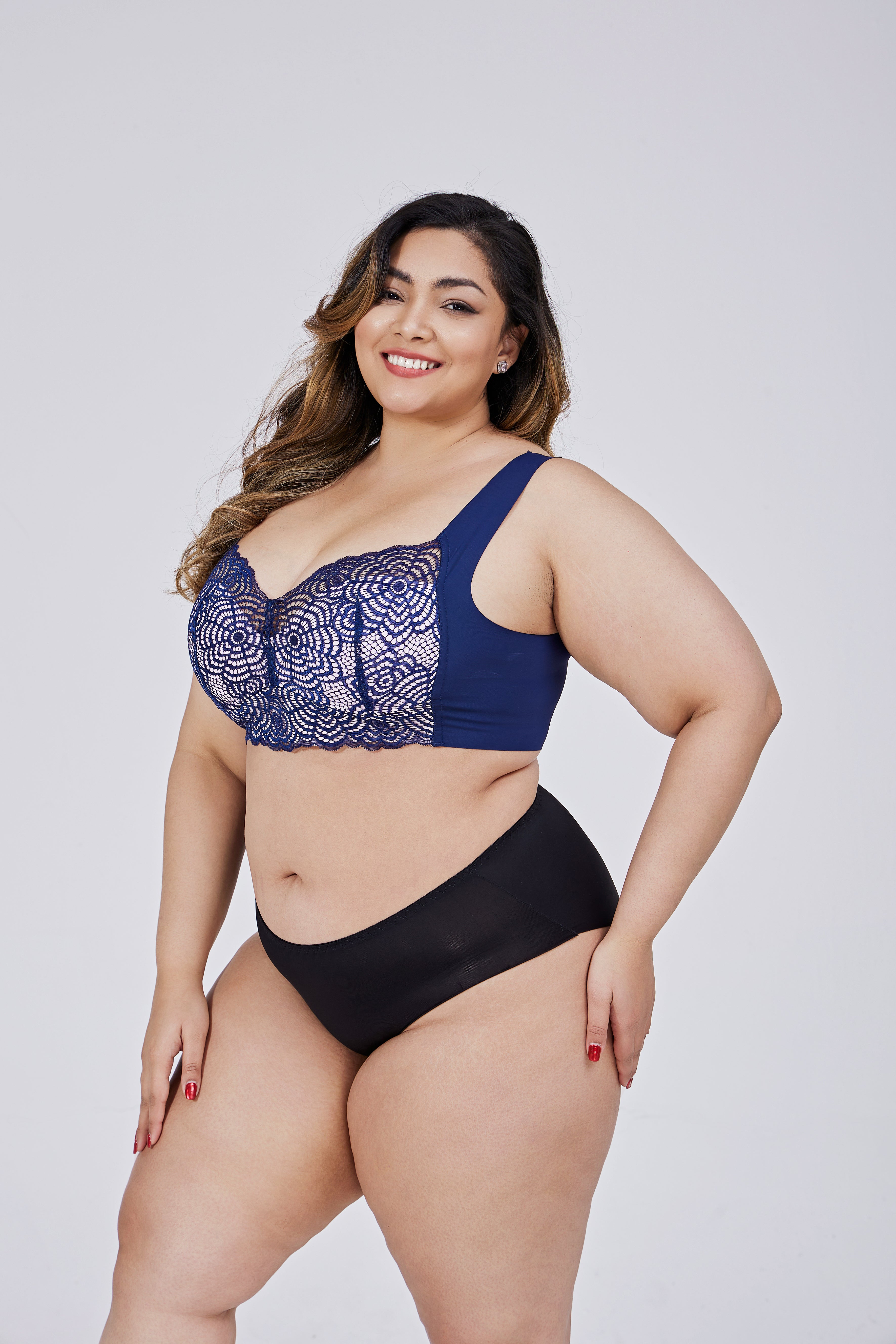 Radosia – Sujetador push-up cómodo con encaje