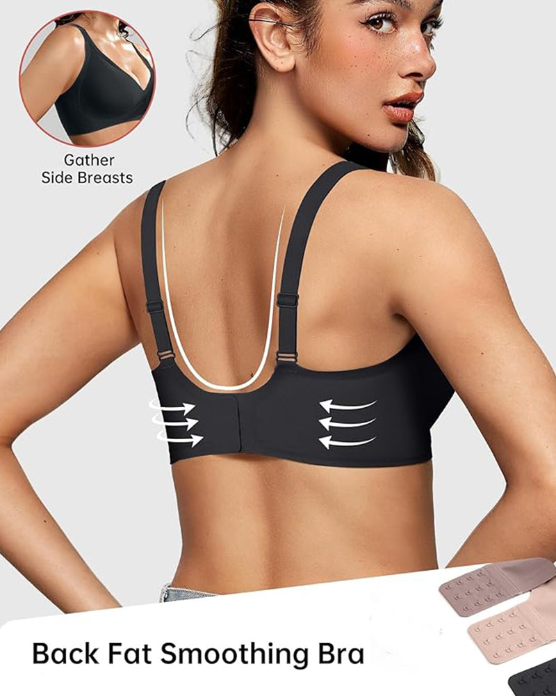 Lubenia – Sujetador push-up sin costuras con escote profundo
