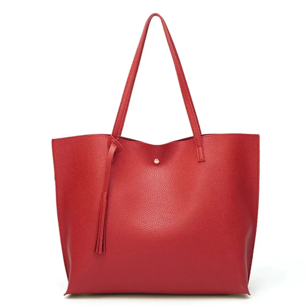 Paulina - Bolso de hombro de piel Istar