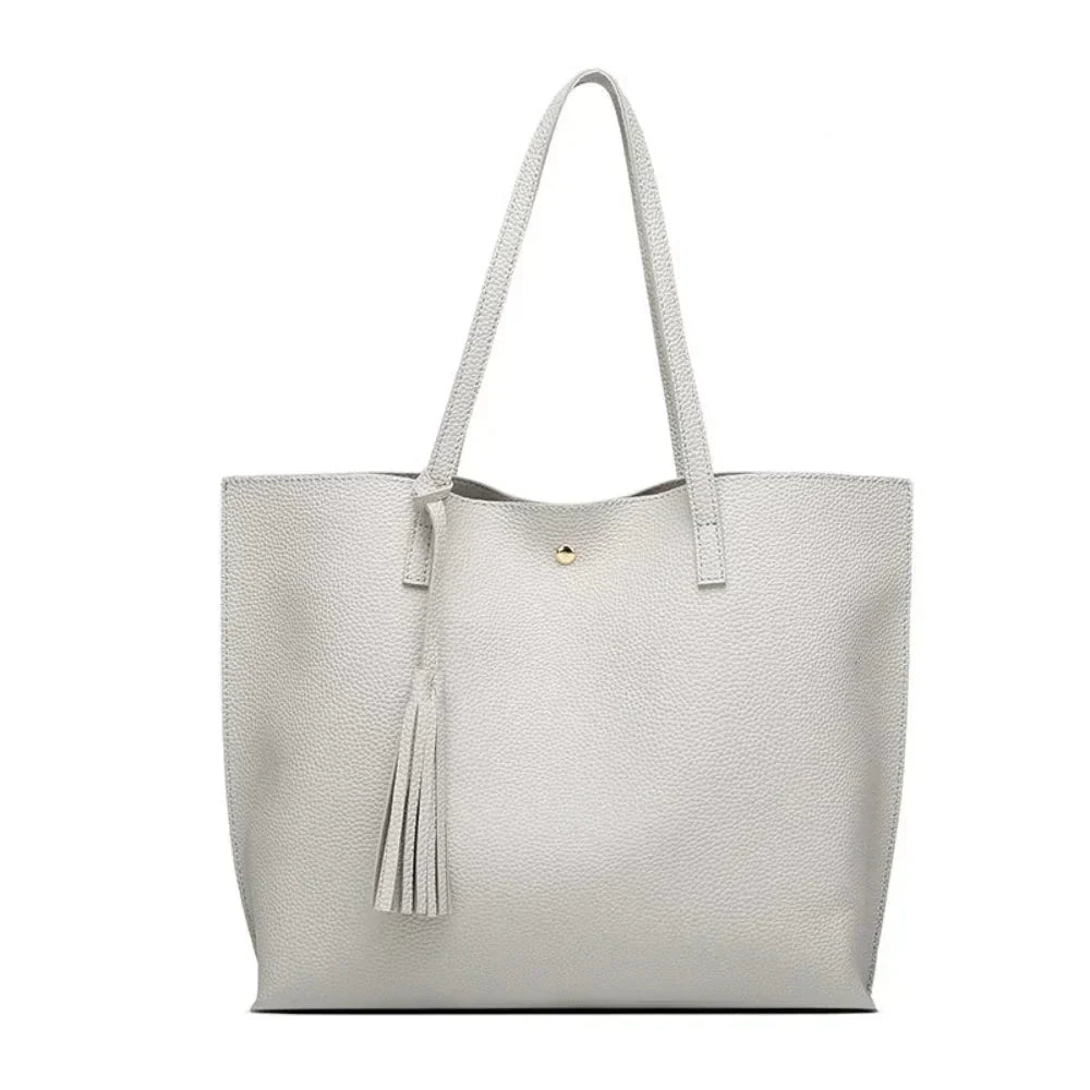 Paulina - Bolso de hombro de piel Istar
