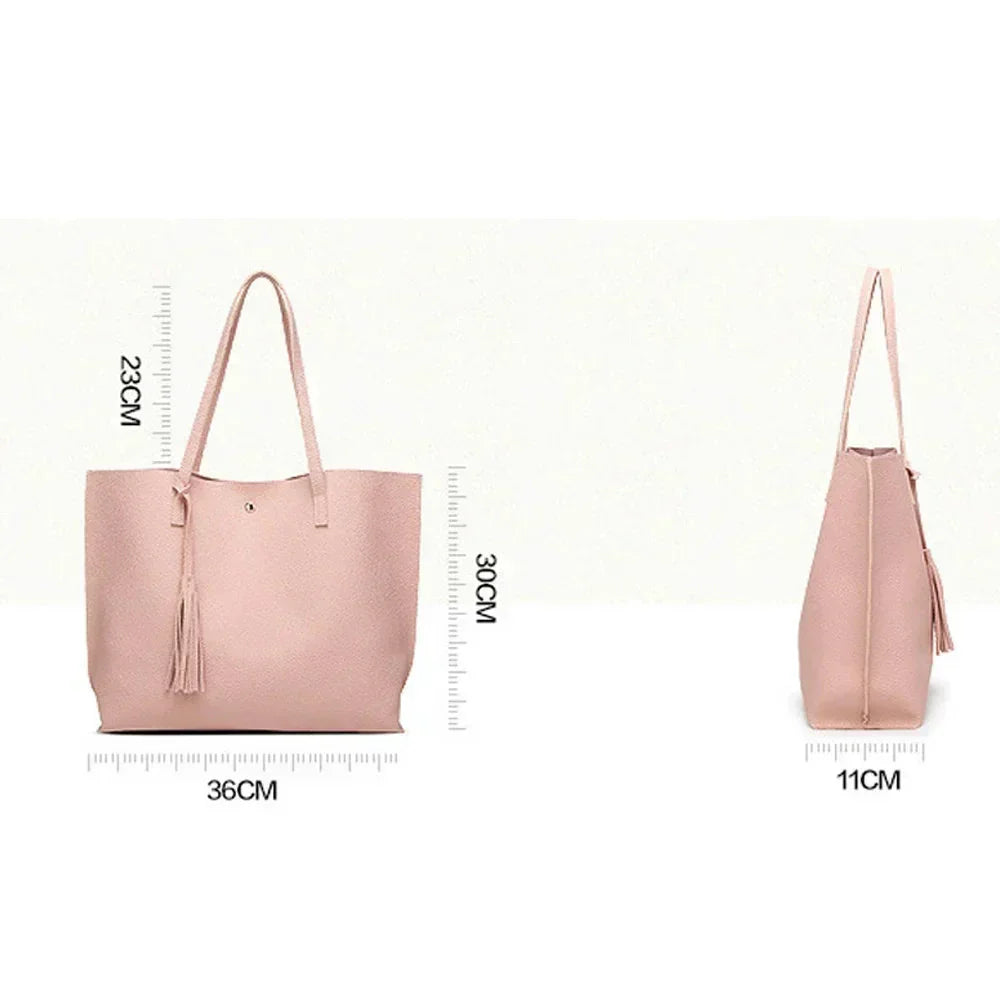 Paulina - Bolso de hombro de piel Istar