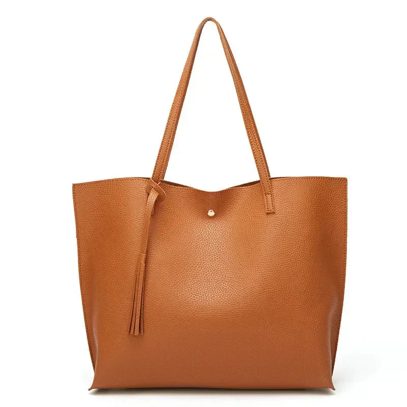 Paulina - Bolso de hombro de piel Istar