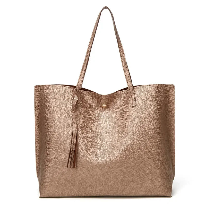 Paulina - Bolso de hombro de piel Istar
