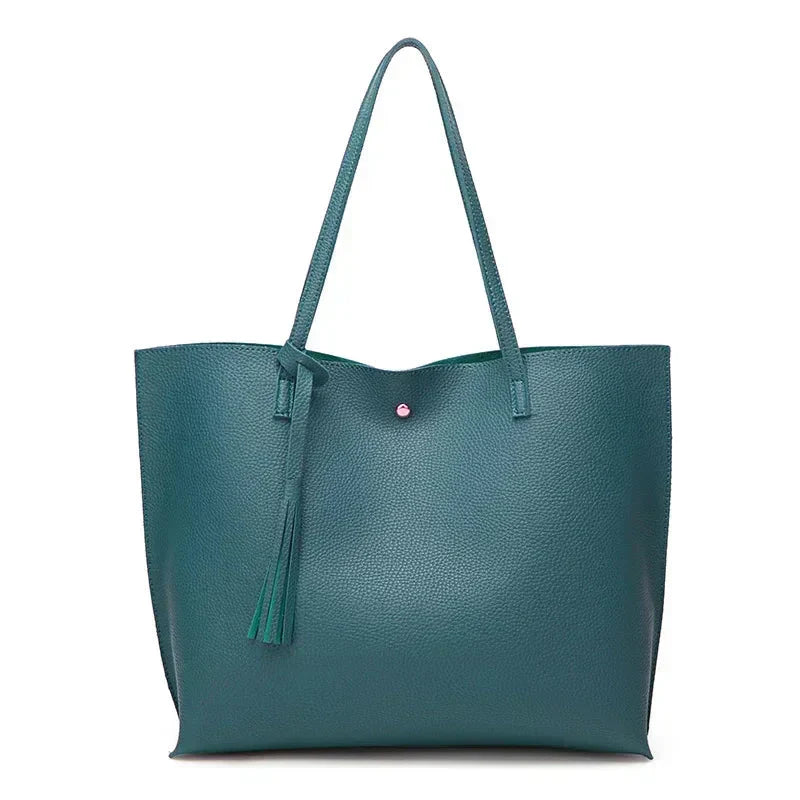 Paulina - Bolso de hombro de piel Istar