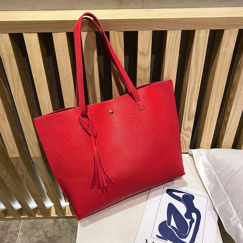 Paulina - Bolso de hombro de piel Istar