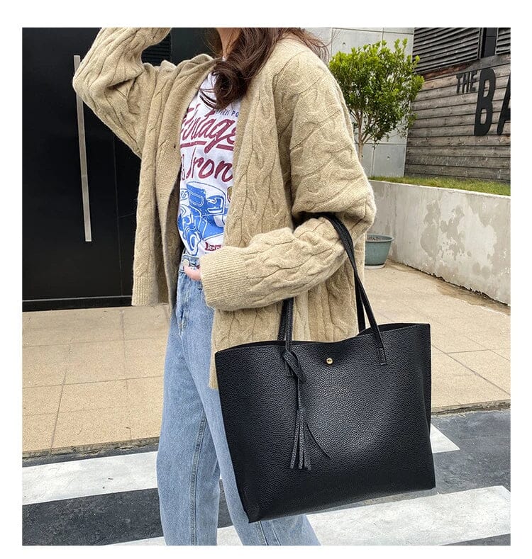 Paulina - Bolso de hombro de piel Istar