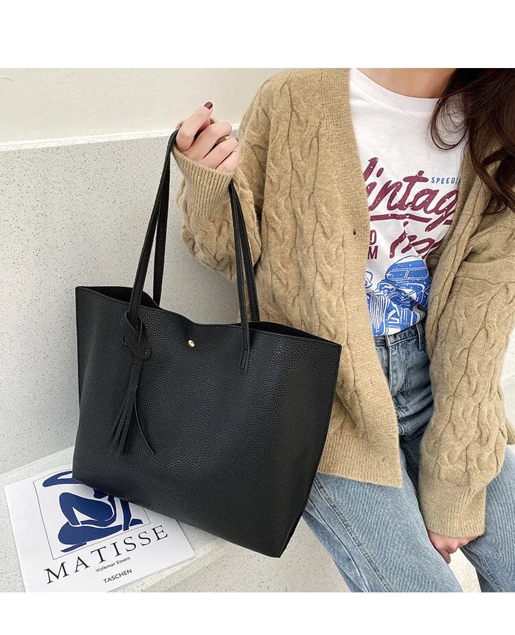 Paulina - Bolso de hombro de piel Istar