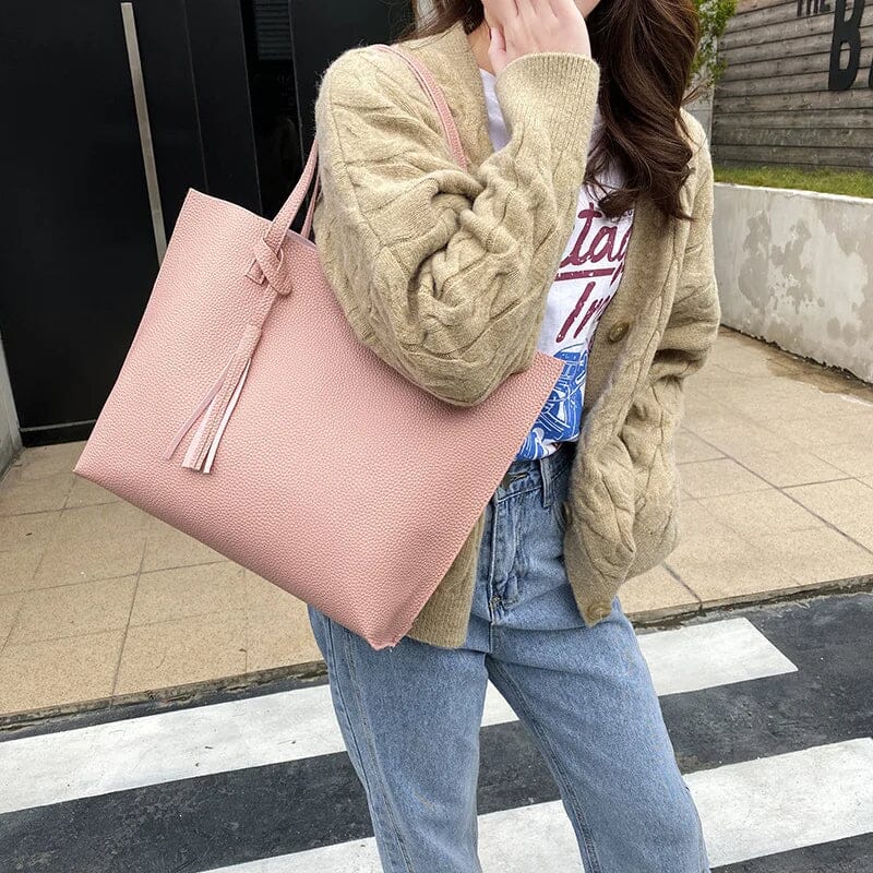 Paulina - Bolso de hombro de piel Istar