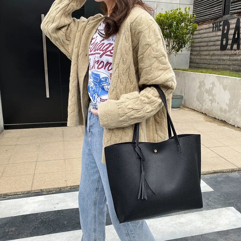 Paulina - Bolso de hombro de piel Istar