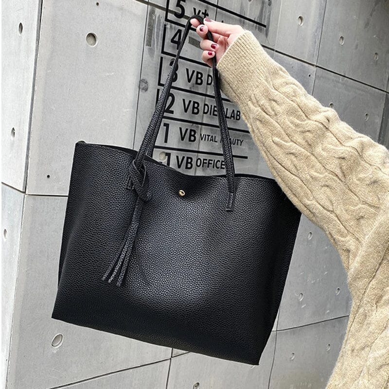 Paulina - Bolso de hombro de piel Istar