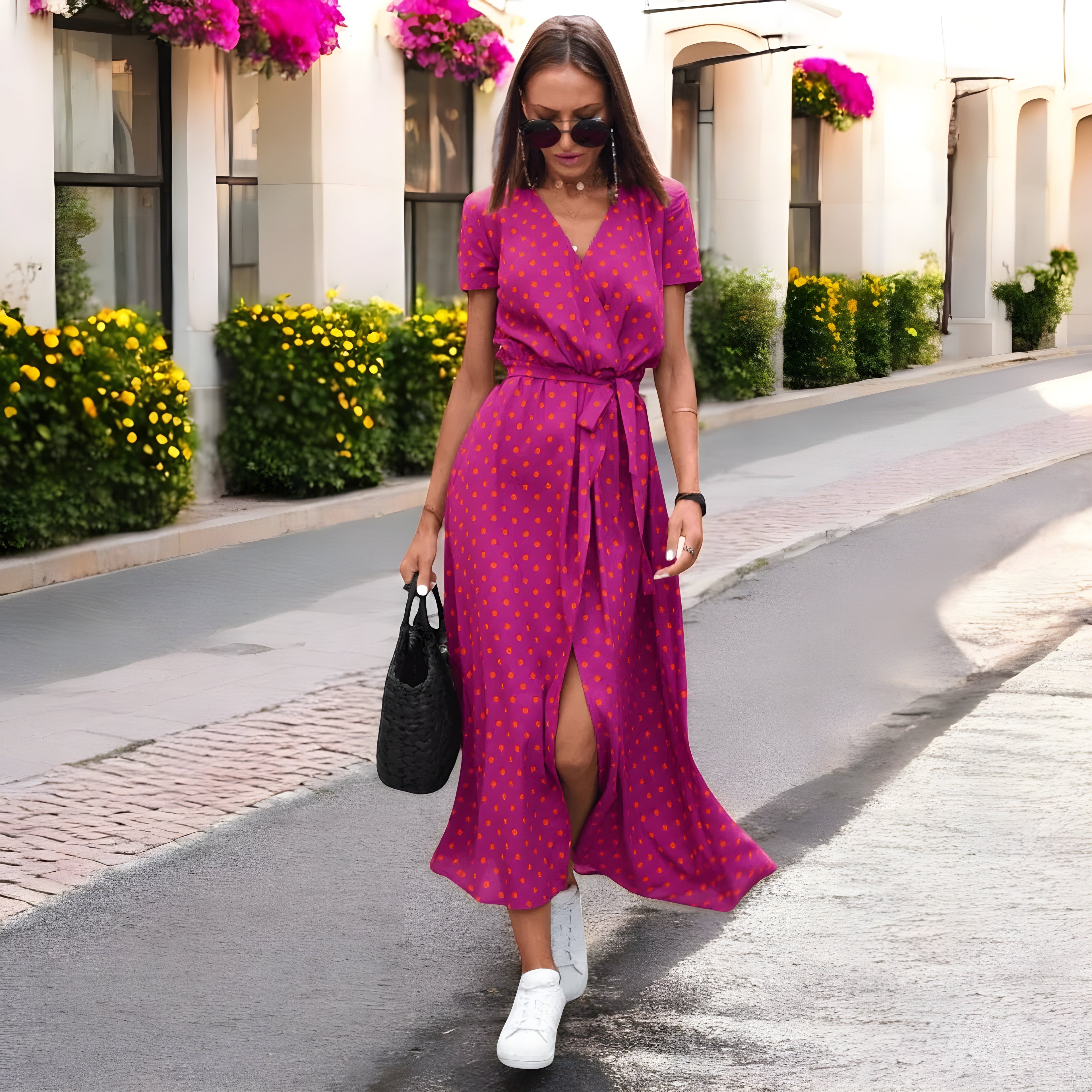 Aldona - Un vestido fluido y elegante para cada ocasión.