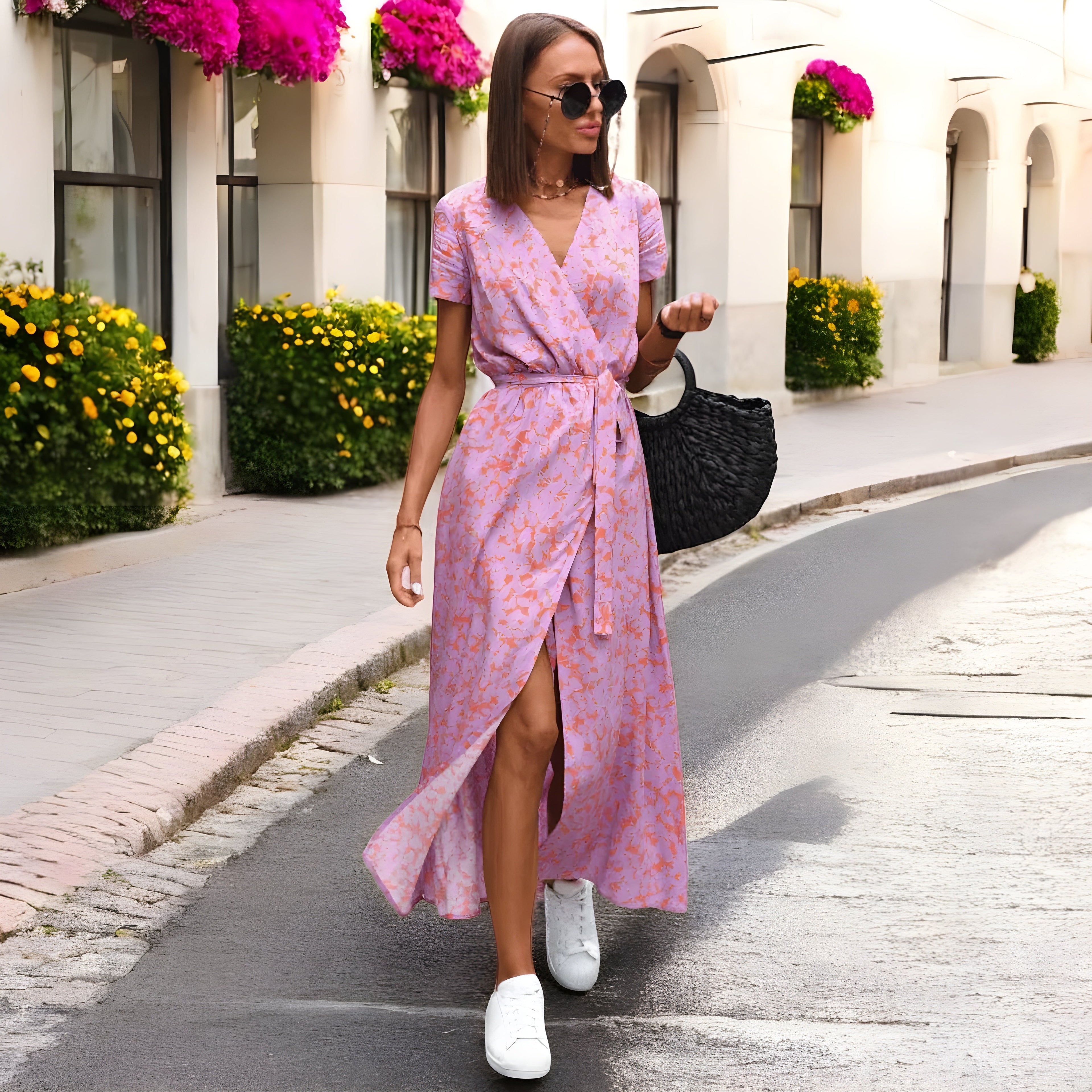 Aldona - Un vestido fluido y elegante para cada ocasión.