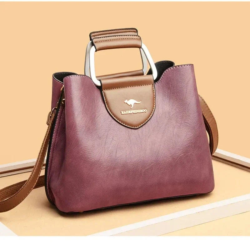 Genowefa - Elegante bolso de piel 