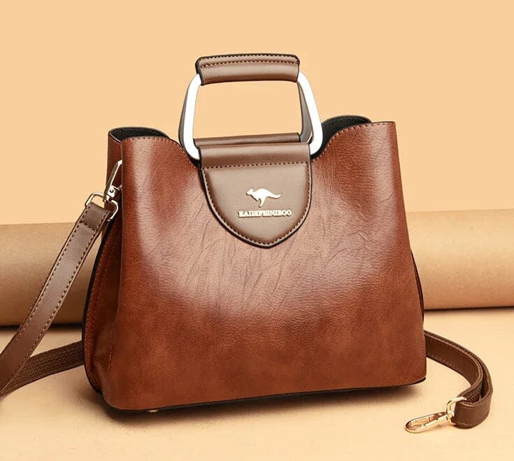 Genowefa - Elegante bolso de piel 