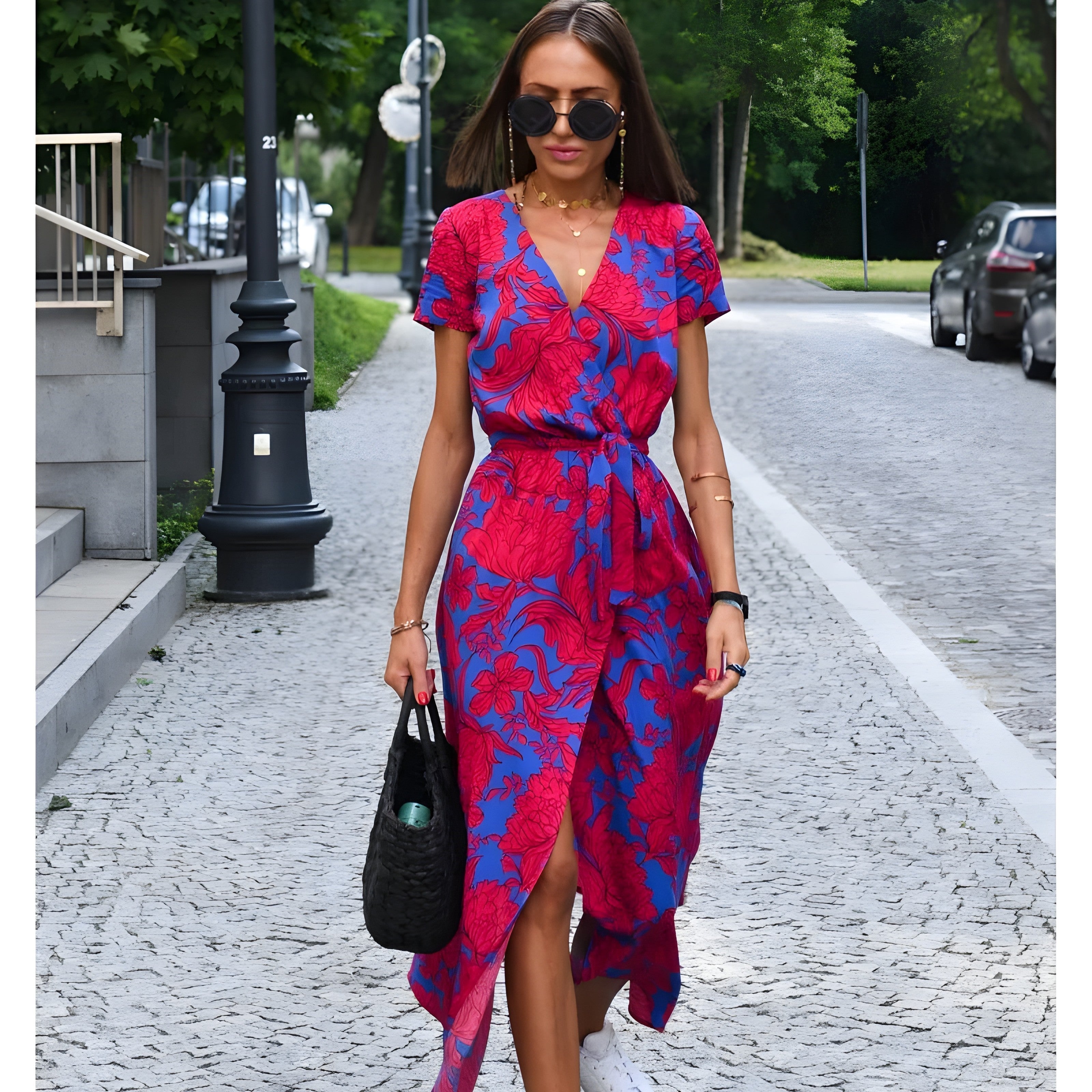 Aldona - Un vestido fluido y elegante para cada ocasión.