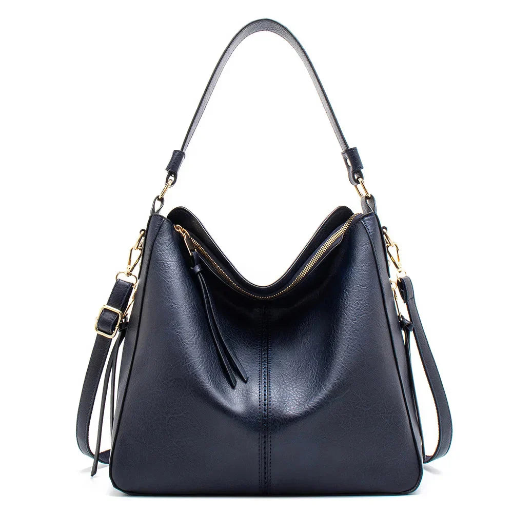 Justyna - Bolso hobo de piel