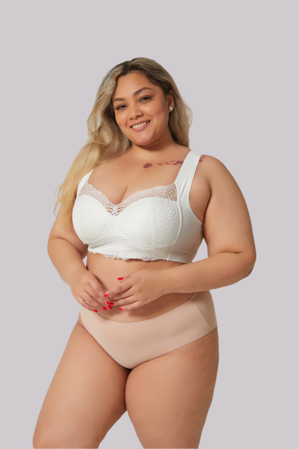 Radosia – Sujetador push-up cómodo con encaje