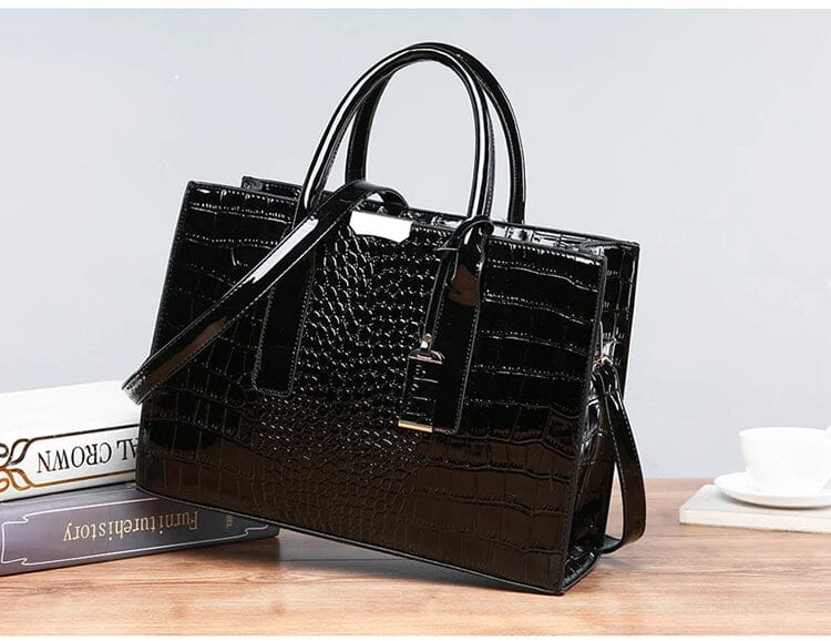 Paulina - Bolso de piel de cocodrilo de Nueva York 