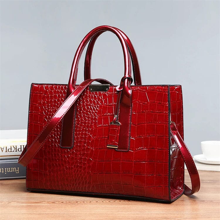 Paulina - Bolso de piel de cocodrilo de Nueva York 