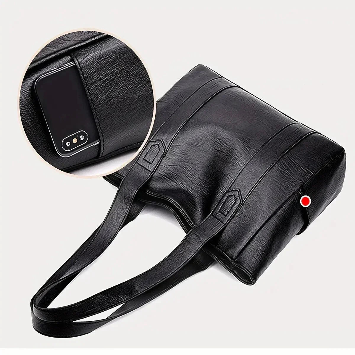 Jolanta - Bolso de hombro de piel original