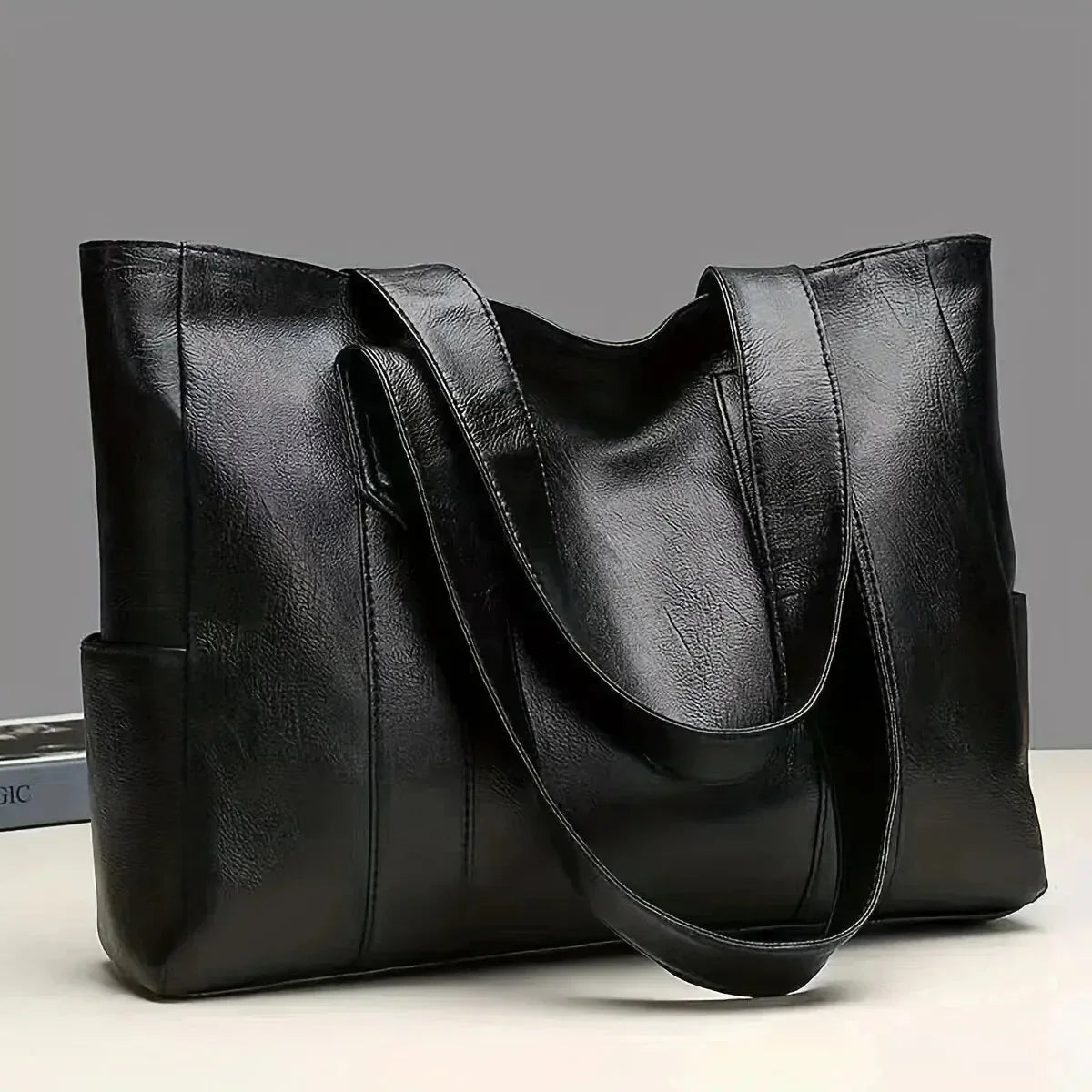 Jolanta - Bolso de hombro de piel original