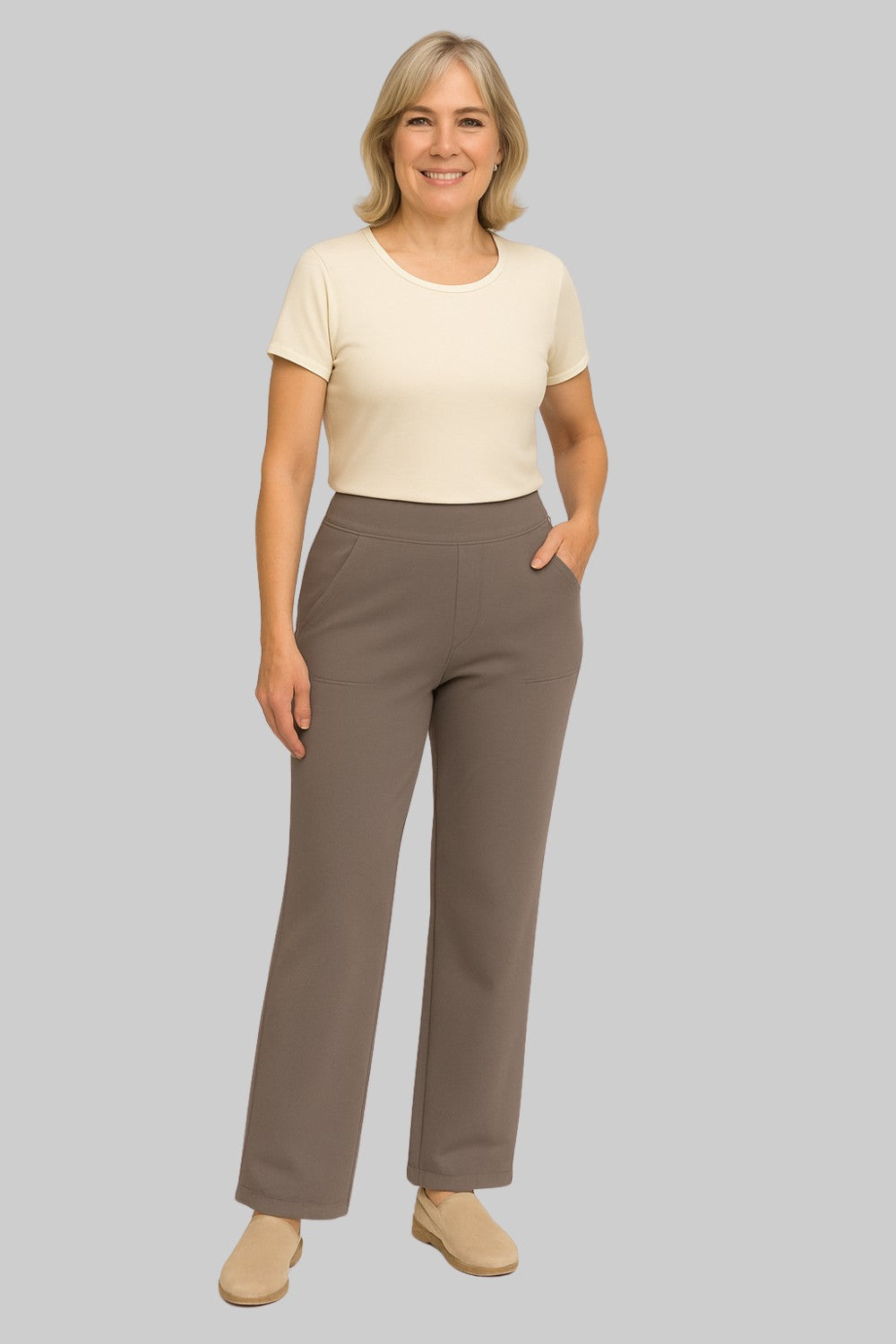 Felicyta – Pantalón elástico con bolsillos (1+1 GRATIS)